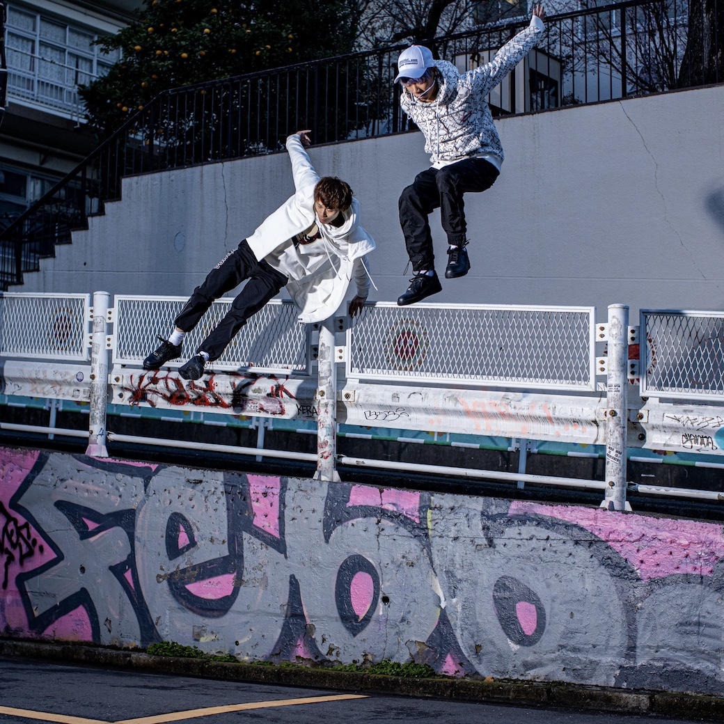 Parkour パルクールプレイヤー Taishi と Ten が東京を駆け巡る Promotion Hipanda