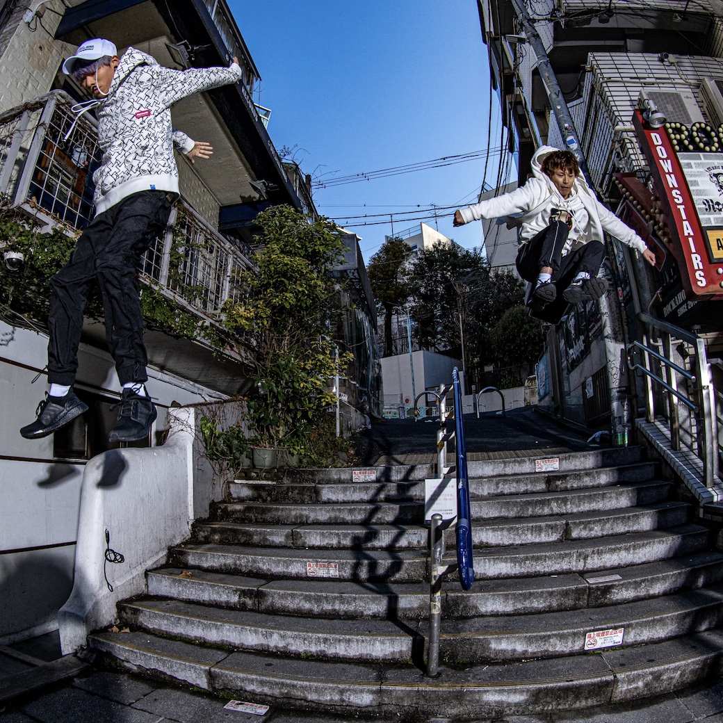 Parkour パルクールプレイヤー Taishi と Ten が東京を駆け巡る Promotion Hipanda